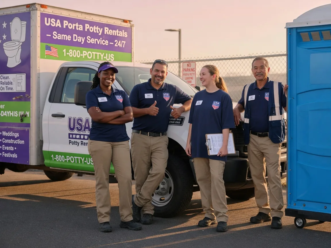 Porta Potty Rental company in Albemarle, NC